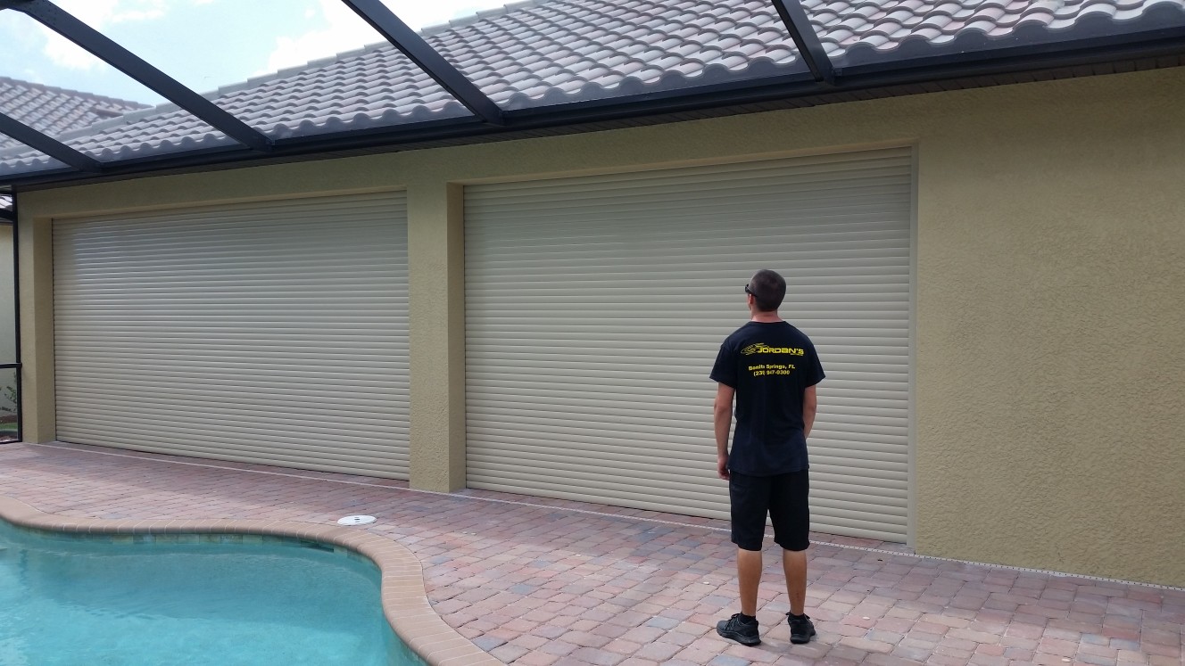 Hurricane shutter project by Jordan's Shutters